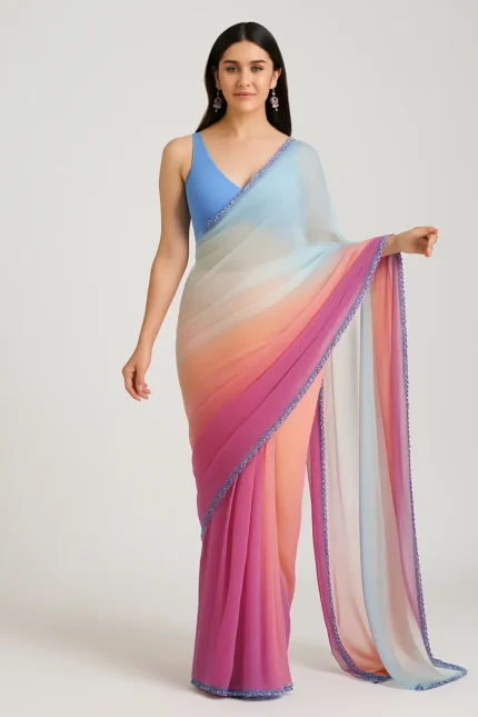 Alia bhat style saree